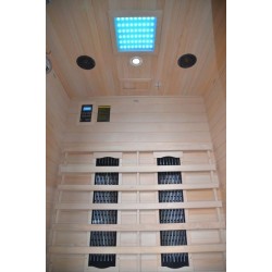 B02 Infrared Sauna 2 seats 120x120x190cm