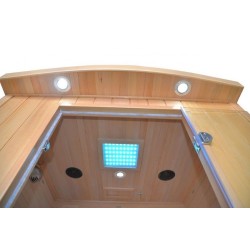 B02 Infrared Sauna 2 seats 120x120x190cm