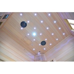 S2G Angular combined sauna 2 seats 120x59x85x190cm