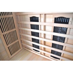 S2G Angular combined sauna 2 seats 120x59x85x190cm