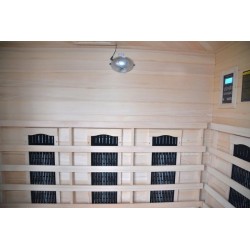 B3G Angular Infrared sauna 4 seats 150x89x84,2x190cm