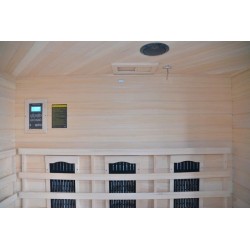B3G Angular Infrared sauna 4 seats 150x89x84,2x190cm