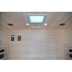 B04 Infrared sauna 4 seats 175x135x190cm