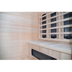 B04 Infrared sauna 4 seats 175x135x190cm