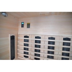 Sauna infrarossi 4 posti 175x135x190cm