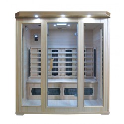 C04 Infrared sauna 4 seats 175x135x190cm
