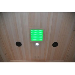 Sauna infrarossi angolare 4 posti 150x150x190cm