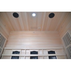 WA03 Angular Infrared sauna 4 seats 150x150x190cm