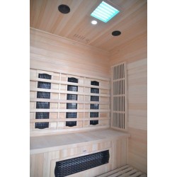 WA03 Angular Infrared sauna 4 seats 150x150x190cm