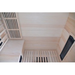 Angular Infrared sauna 4 seats 150x150x190cm