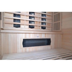 WA03 Angular Infrared sauna 4 seats 150x150x190cm