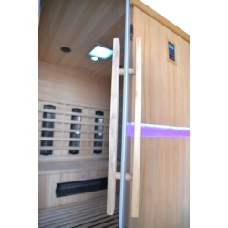 WA03 Angular Infrared sauna 4 seats 150x150x190cm