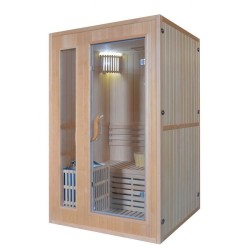 Finnish sauna 2 seats 120x110x190cm