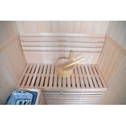Sauna finlandese 2 posti 120x110x190cm