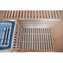 Finnish sauna 2 seats 120x110x190cm