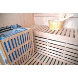 Sauna finlandese 2 posti 120x110x190cm