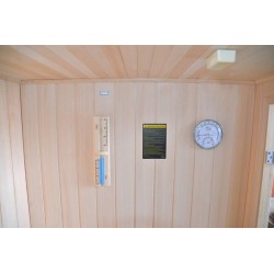 Sauna finlandese 2 posti 120x110x190cm