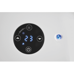Bali programmable metal fan heater Radialight 1200-2000W TBCS5050