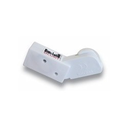 White sliding sensor for roller shutters - CON1000B