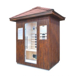 Outdoor infrared sauna 3...