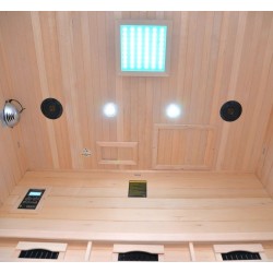 Outdoor infrared sauna H 3 seats 153x110x250cm