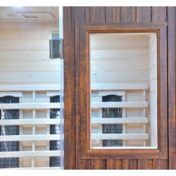 H03 Outdoor infrared sauna 3 seats 153x110x250cm