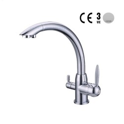 3-way monobloc mixer tap -...