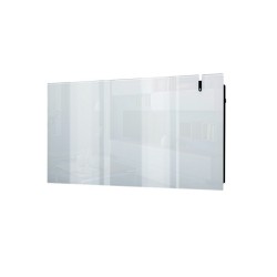 Aetherea 10 White Ice WiFi Ready 1000W Dual-Therm glass electric radiator RMV10202