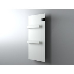 Onsen White 750W Towel Warmer Vertical Dual-Therm Radialight Electric Radiator ONS07001