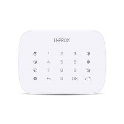 WHITE Keypad Via Radio 4...