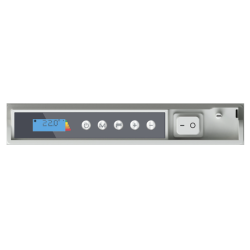 Icon 20 Grigio Antracite 2000W Radiatore Elettrico Verticale Dual-Therm Radialight ICO20111