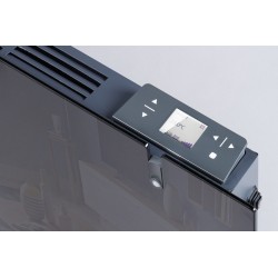 Aetherea 15 Black Oxidania WiFi Ready 1500W Dual-Therm glass electric radiator RMV15302