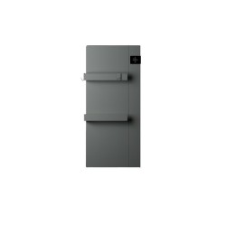 Pair of hooks Anthracite grey for towel rails ACCONS02
