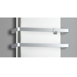 Icon 10 2B White 1000W towel warmer Dual-Therm Radialight Vertical Electric Radiator ICO10013