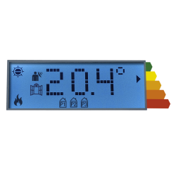 Klima 7 White Radiator Digital Dual Therm Radialight 750W KLI70001