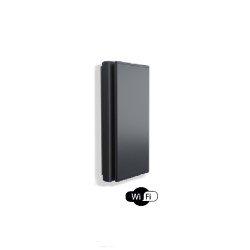 Icon 7 Anthracite grey 750W WiFi Dual-Therm Radialight Vertical Electric Radiator ICO07112