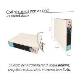 Osmosis Purifier Direct Production 60 lt/h under base SB60 Made in Italy
