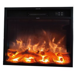 Caminetto da incasso modello VULCANO larghezza 60 750-1500W