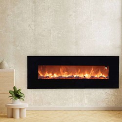 Caminetto da parete modello APRICA larghezza 152 750-1500W