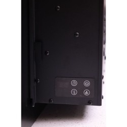 Caminetto da parete modello PORDOI larghezza 183 750-1500W