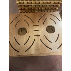 Rectangular platform for...
