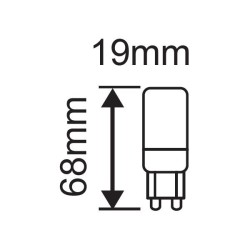 6W Lampada Led G9 luce naturale