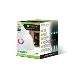 Luce decorativa led Multicolor Ovale 15x11