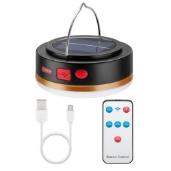 Solar LED Camping Lamp with...