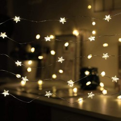 20 Luci LED a Stella con...