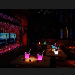 Luce decorativa led Multicolor Secchiello Ghiaccio