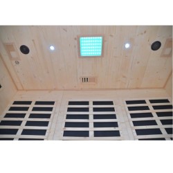 H04S Sauna infrarossi da esterno 4 posti 250x150x183cm