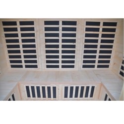 H04S Sauna infrarossi da esterno 4 posti 250x150x183cm