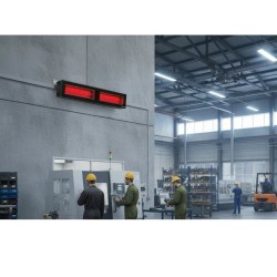 ETNA 50 Radialight 2x2500W IR-B Industrial Infrared Heater SQETN010