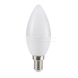 7W Led candle E14 Cool White